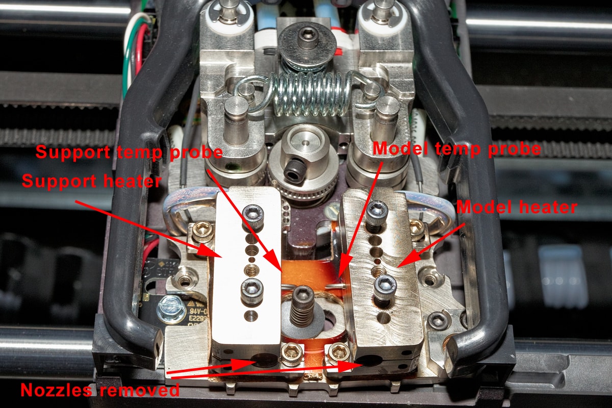 Dimension 1200es and Fortus 250mc Head Alignment