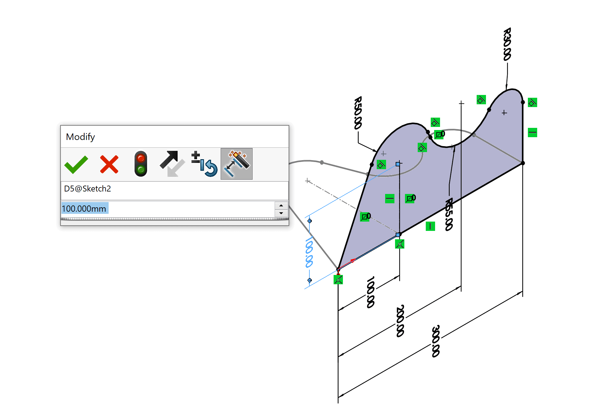 SOLIDWORKS 2015 Constraints in the Width Mate